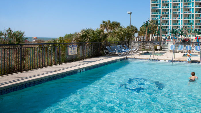 Ocean Inn Outdoor Swimming Pool